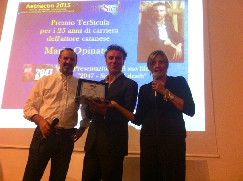 Premio alla carriera all’attore catanese Mario Opinato