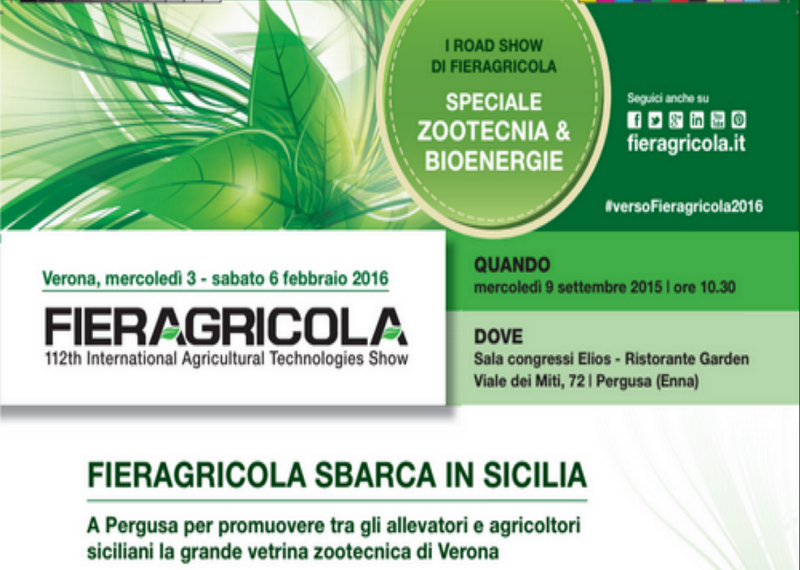 Fieragricola 2016 di Verona sbarca in Sicilia a Pergusa