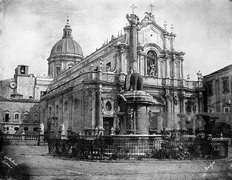 Catania, l’Etna e il nostro territorio com’erano 169 anni fa