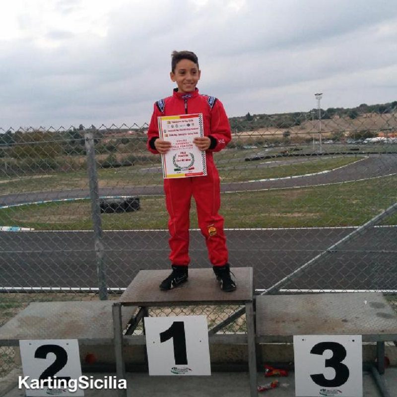 Campionato Italiano kart delle Regioni: un giovanissimo in gara per vincere