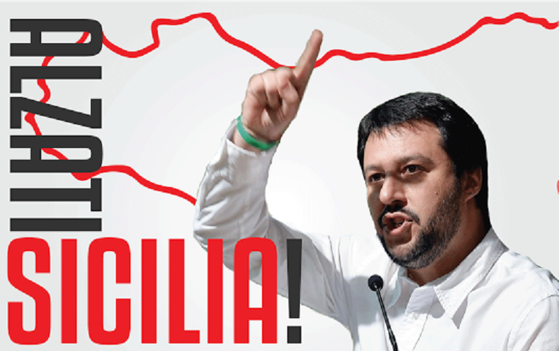 Il 26 a Palermo presentazione ufficiale di “Noi con Salvini”