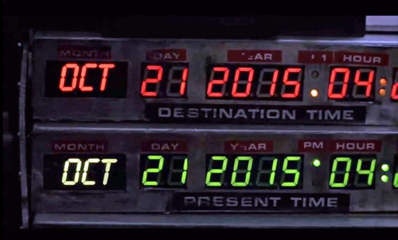 21 ottobre 2015: il mondo festeggia il “Ritorno al Futuro Day”