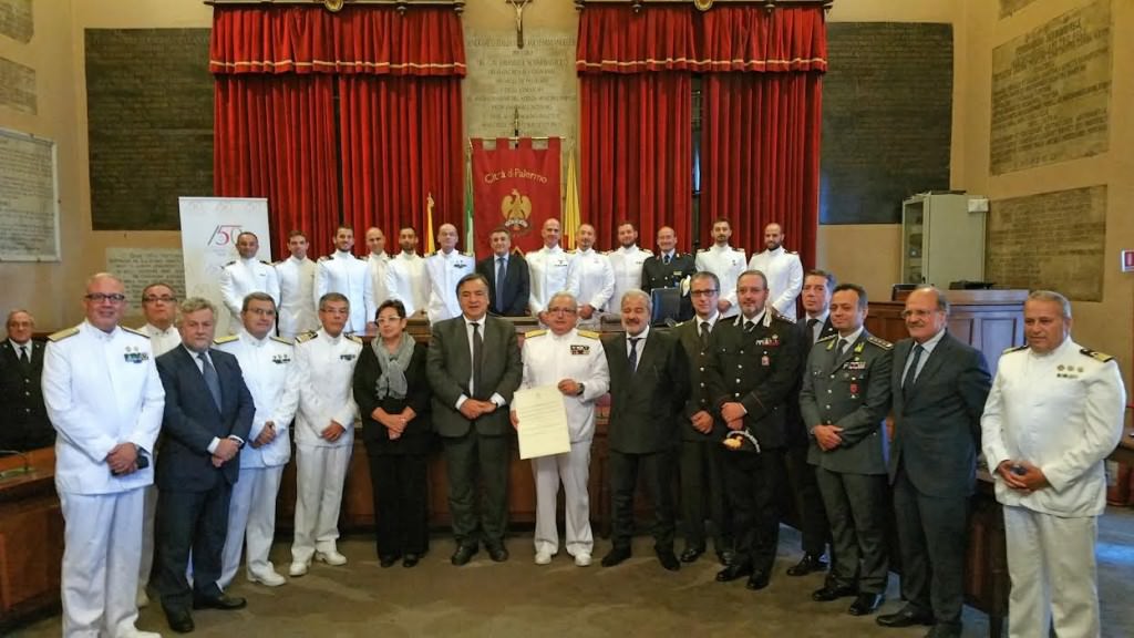 Palermo, cittadinanza onoraria alla Guardia Costiera