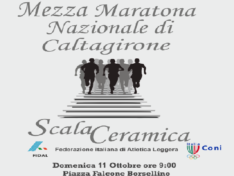 Caltagirone: presentata la Mezza Maratona Nazionale