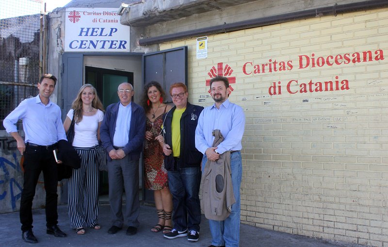 Il Comitato Economico e Sociale Europeo in visita all’Help Center Caritas
