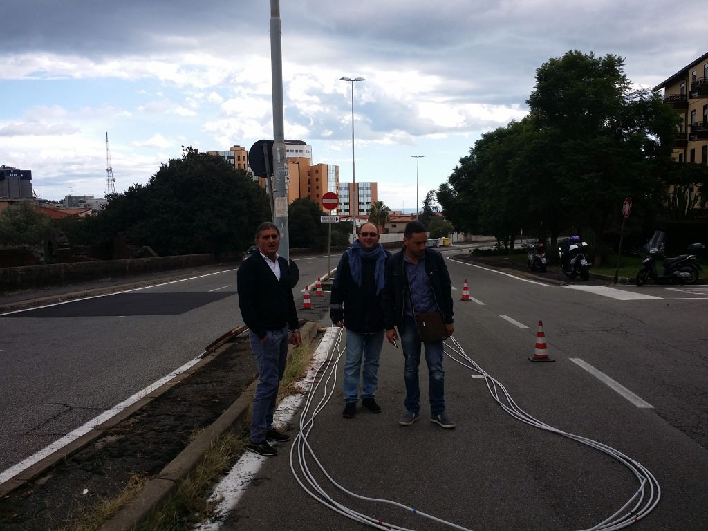 Finalmente il viale Tirreno torna ad essere illuminato