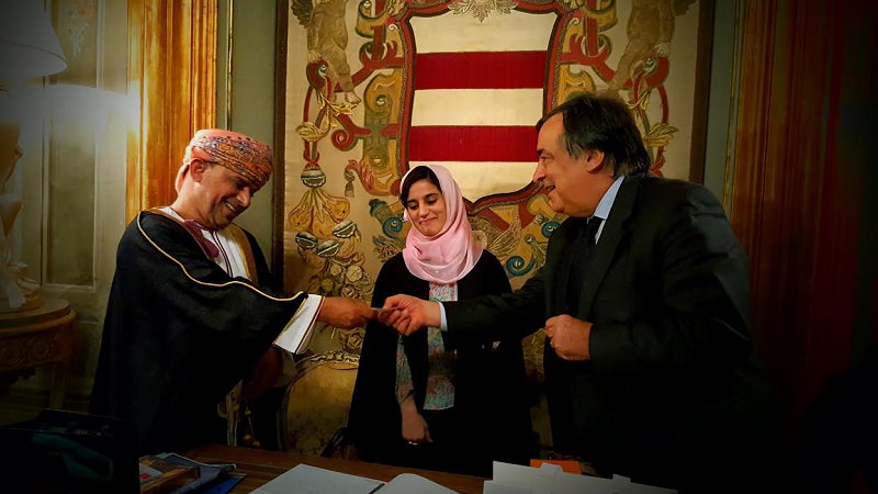 Palermo, il sindaco incontra lo sceicco dell’Oman
