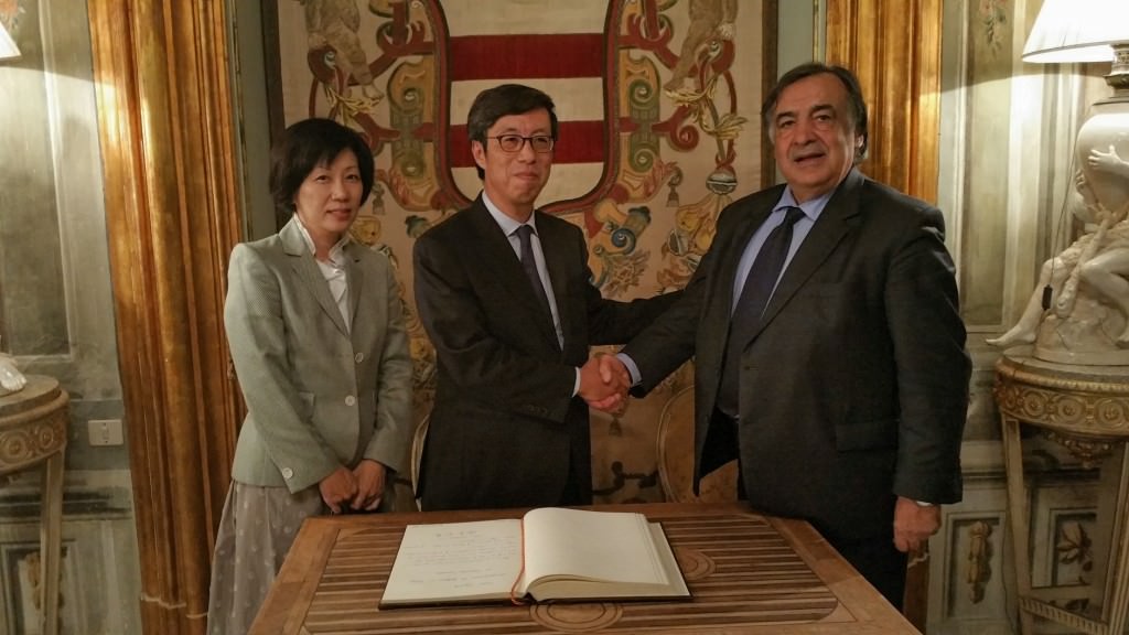 Orlando riceve l’ambasciatore del Giappone
