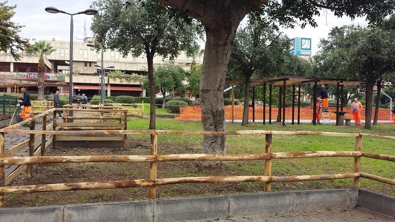 Catania: riqualificato parco di piazza Aldo Moro