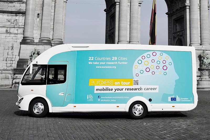 Catania: arriva Euraxess Roadshow, il bus europeo carico di opportunità per i giovani ricercatori