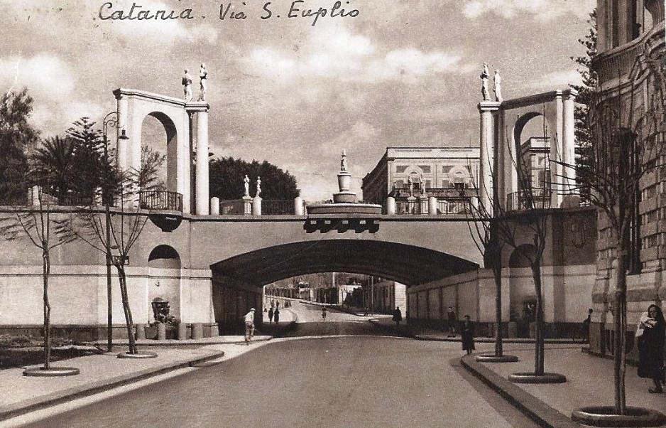 Via Sant’Euplio, antico scorcio di eleganza a Catania
