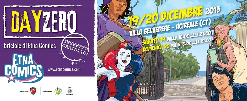 Etna Comics Day Zero fa tappa ad Acireale: sarà assaggio di #ECSEI