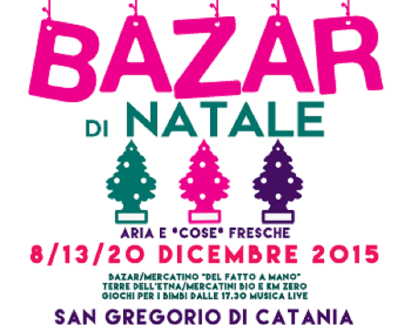 San Gregorio, al via l’otto dicembre i bazar di Natale