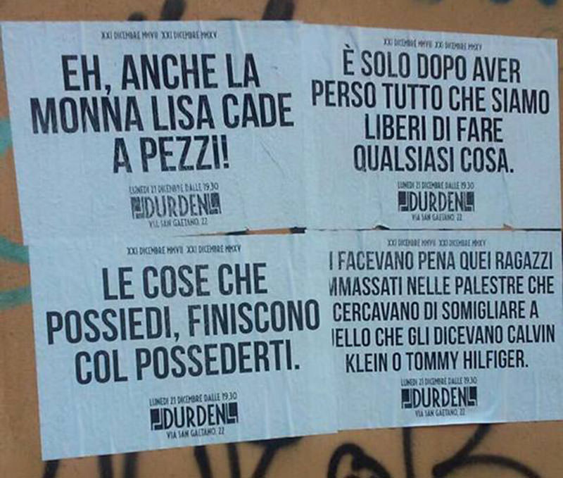 Catania, il 21 dicembre il “compleanno” del Durden tra cultura e solidarietà