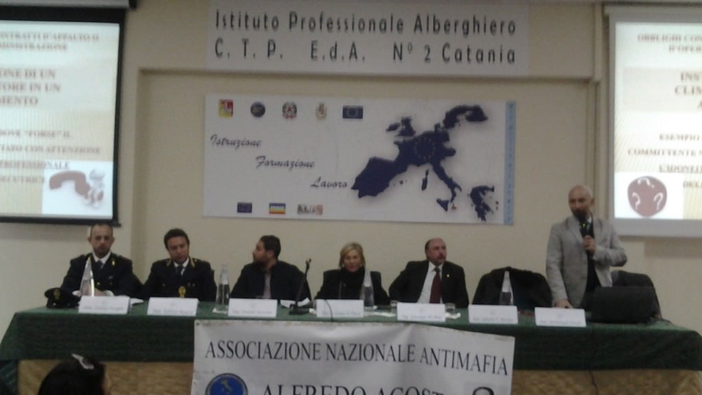All’Alberghiero di Catania convegno sulla “Scuola sicura”