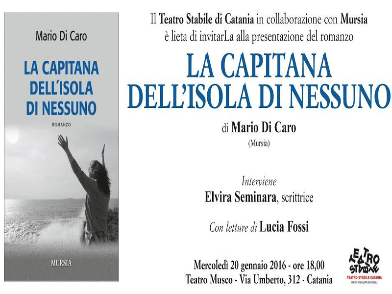 “La Capitana dell’isola di nessuno” al teatro Musco di Catania