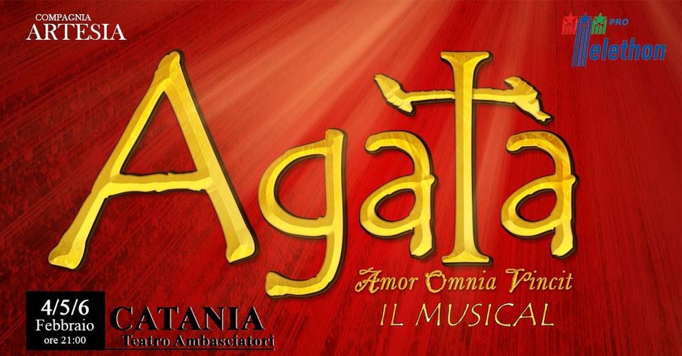 All’Ambasciatori il musical “Agata, amor gloria mundi”