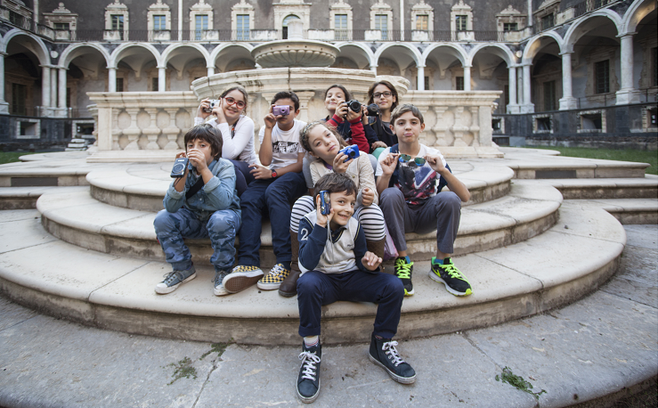Corso di fotografia per bambini al Monastero dei Benedettini