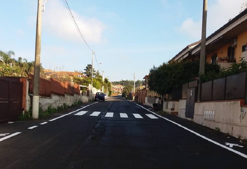 Comune di San Gregorio interviene su segnaletica stradale