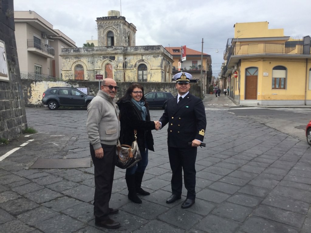Riposto, riconsegnato edificio del Faro storico del porto