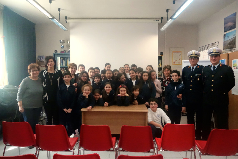 Zafferana, corso di educazione stradale per piccoli alunni