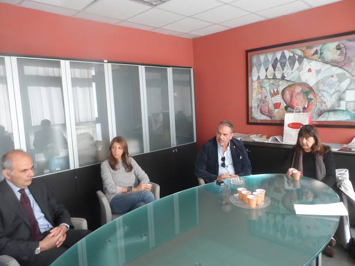 Catania, commissario della città metropolitana Lentini visita Pubbliservizi