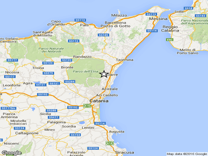 Nuovo terremoto in Sicilia, epicentro a Santa Venerina