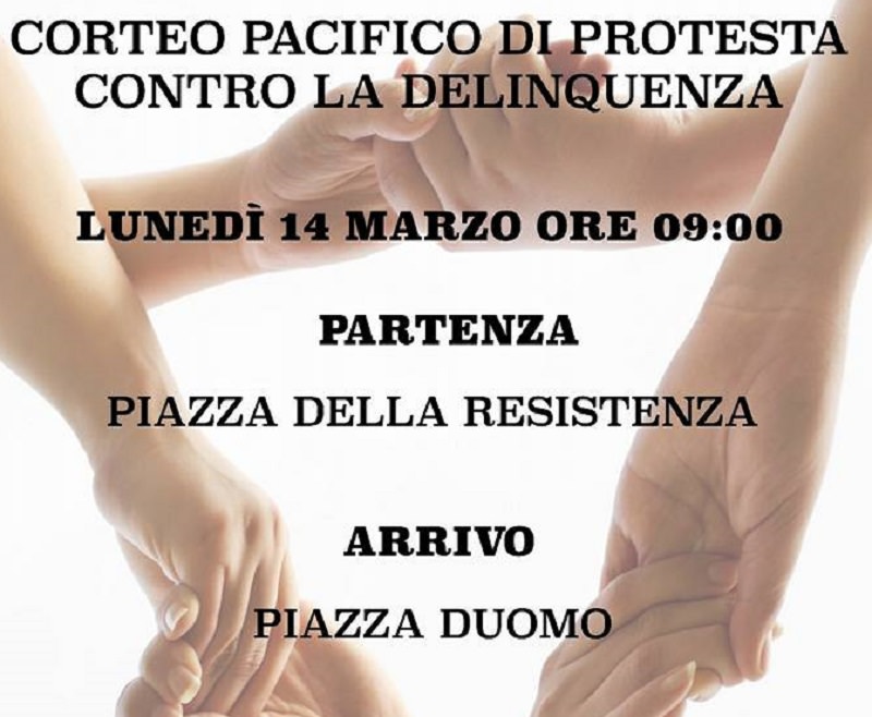 A Lentini lunedì 14 corteo contro la criminalità A Lentini lunedì 14 corteo contro la criminalità