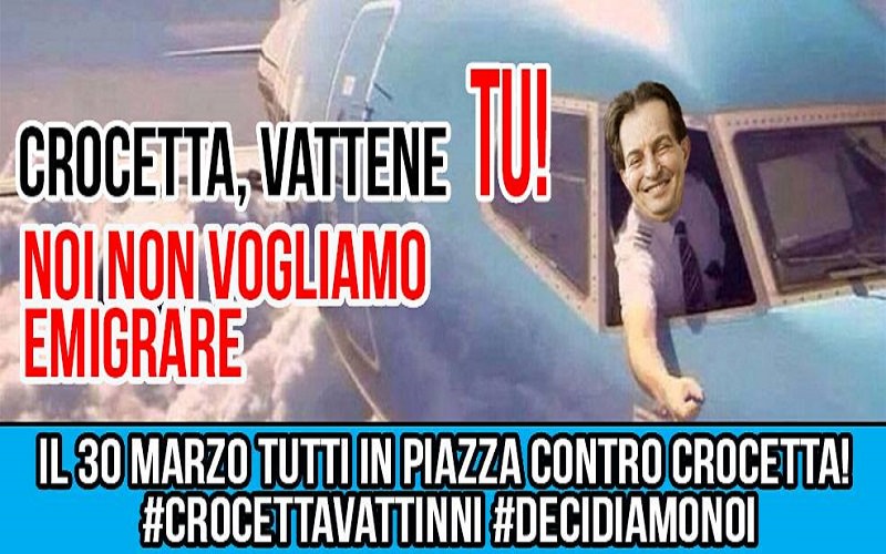 Il Vespro siciliano e la manifestazione contro Crocetta: l’evento è già virale