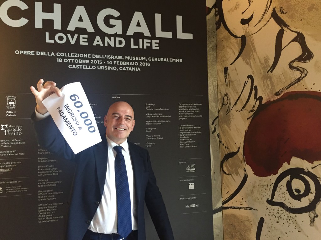 Numeri da record per la mostra “Chagall. Love and Life”. Superati i 60.000 visitatori