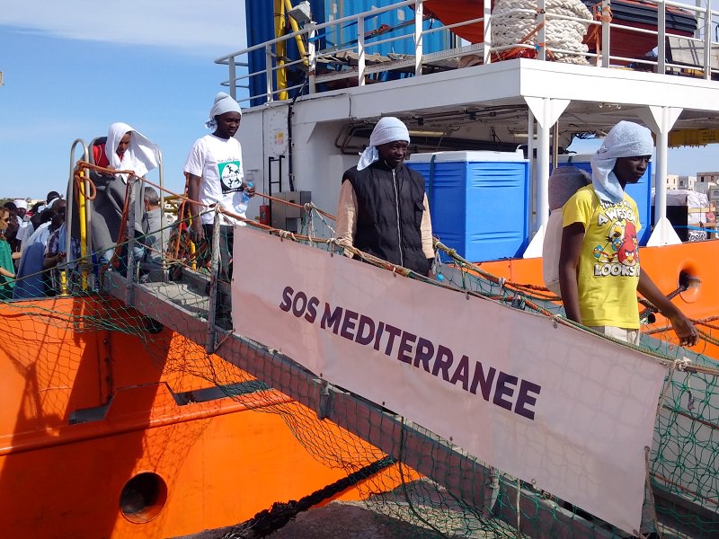 Concluso intervento di soccorso migranti a Lampedusa