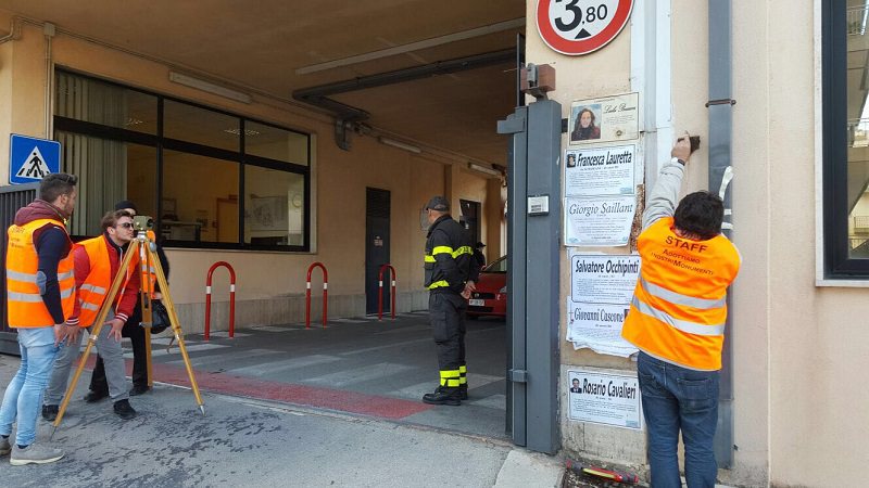 Ragusa, corso “rilievi topografici monumenti storici” per gli studenti