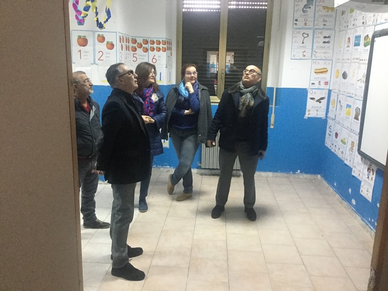 Partiti finalmente i lavori nelle scuole elementari di Riposto
