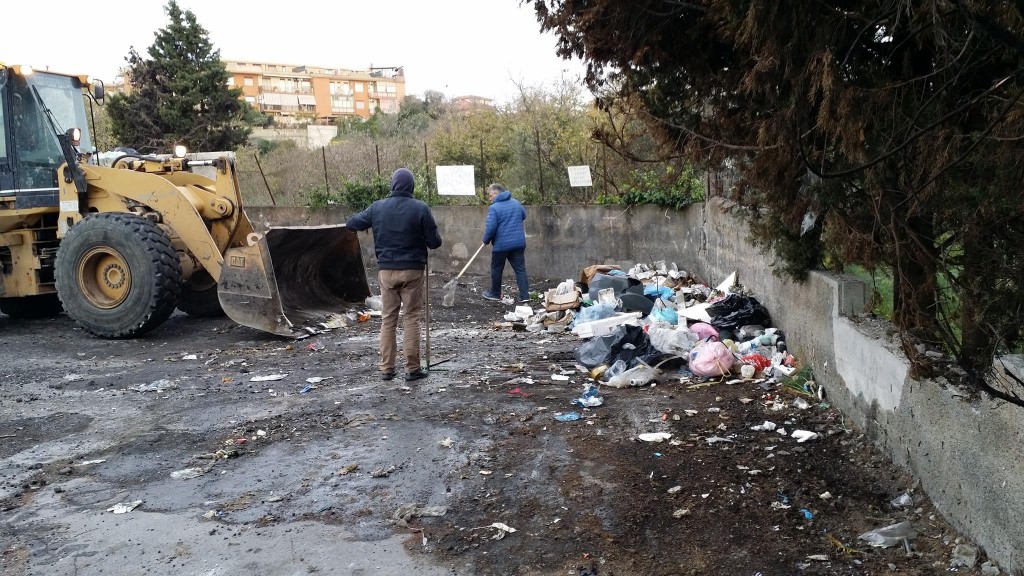 Catania: bonificata la discarica abusiva di via Badia