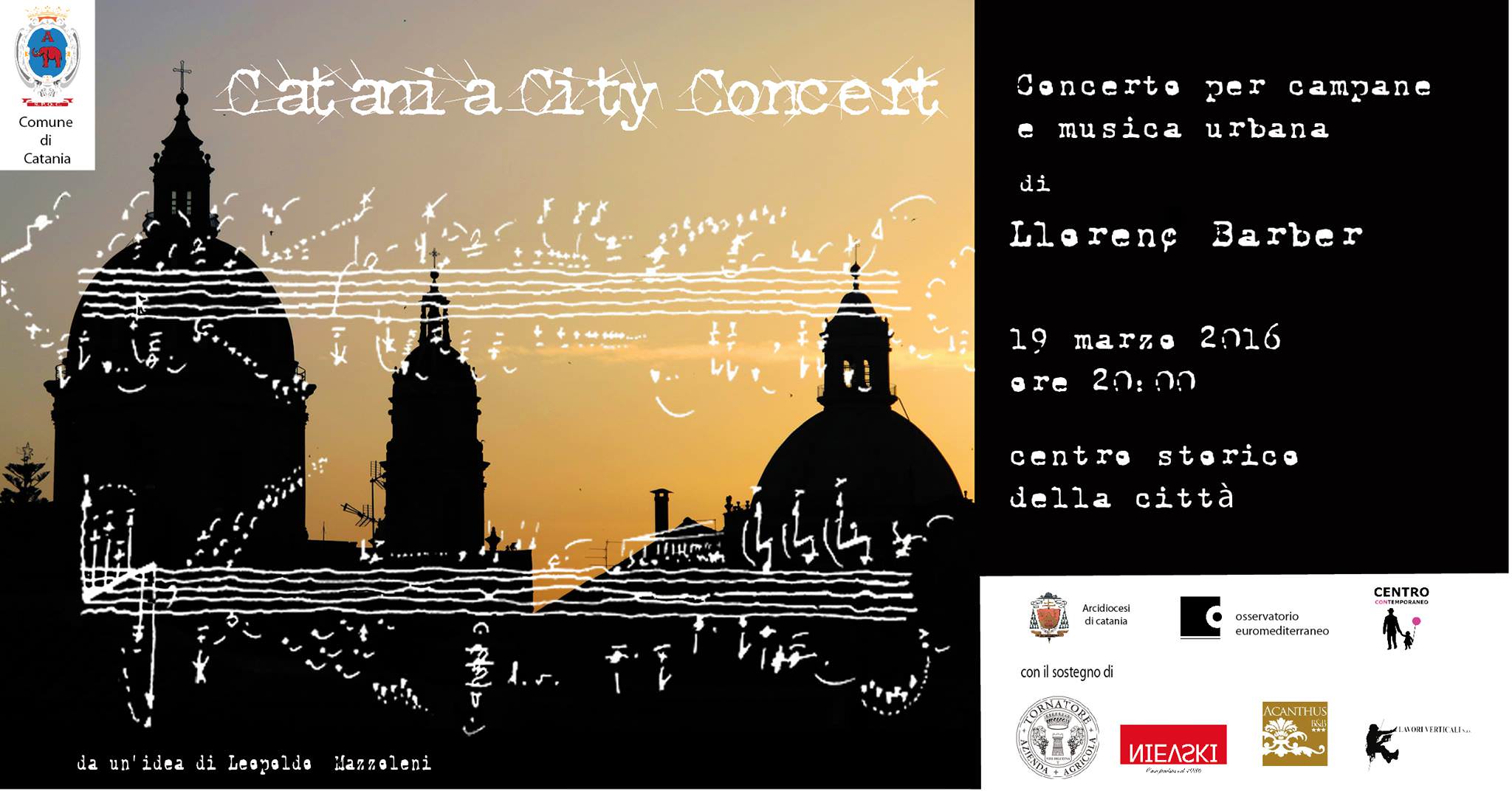 Catania il “concerto delle campane” del maestro Barber