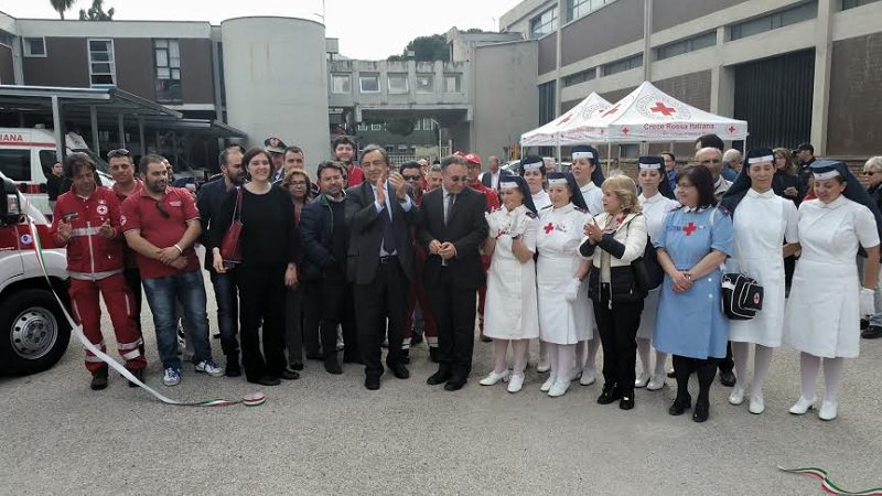 Palermo, nuovi mezzi di trasporto in dotazione alla Croce Rossa