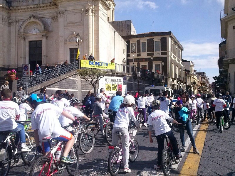 Zafferana Etnea, mattinata all’insegna dello sport con “Bicincittà”