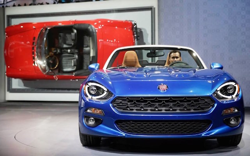 Modica cornice dello spot pubblicitario della nuova “Fiat 124”