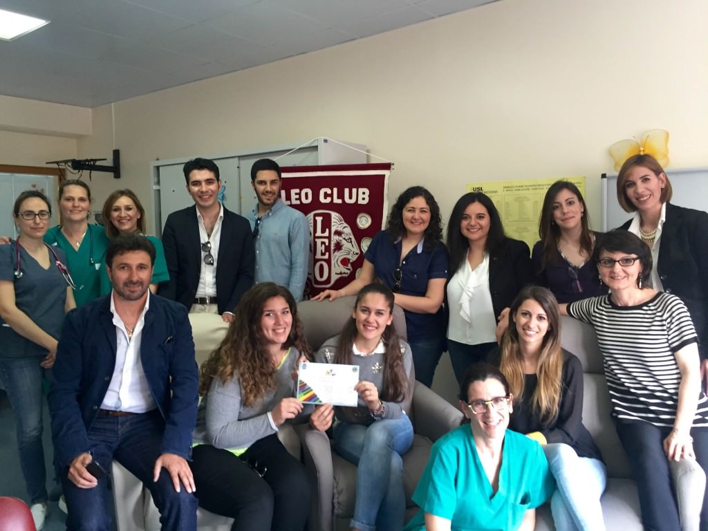 Il dono del Leo Club Milazzo alla neonatologia del “Barone Romeo”