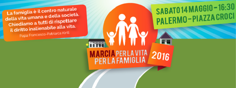 Oggi a Palermo “la Marcia per la Vita e per la Famiglia”: tra religiosi e laici Oggi a Palermo “la Marcia per la Vita e per la Famiglia”: tra religiosi e laici