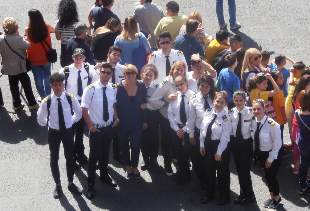 Rapporto con le istituzioni: scuola Duca degli Abbruzzi alla festa della polizia