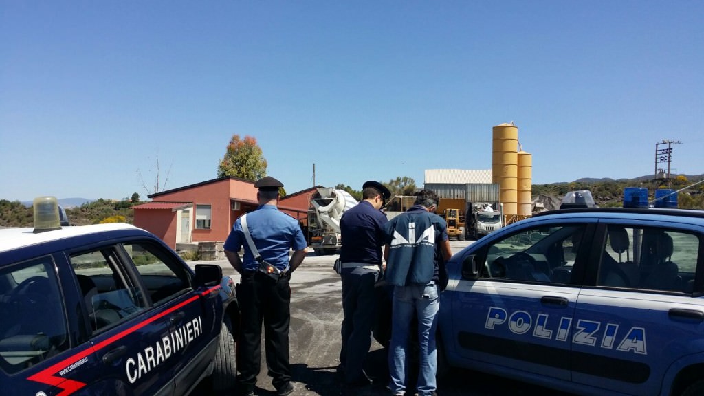 Antimafia, sequestrato impianto calcestruzzi nel Catanese
