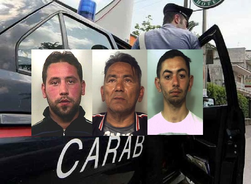 Succede a Catania e provincia: 25 giugno MATTINA. Gli arresti dei carabinieri