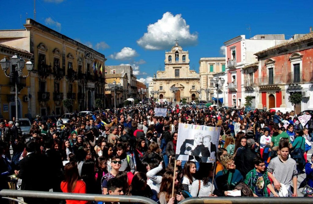 Lentini, grande manifestazione antimafia nel giorno della strage Borsellino