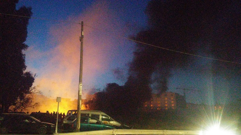 Rom, demolite baracche in via Divino Amore. Partiti lavori in contrada Passo Martino