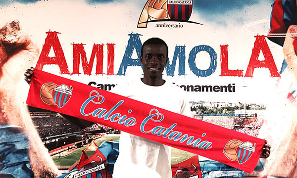 Catania, tesserato il difensore David Mbodj