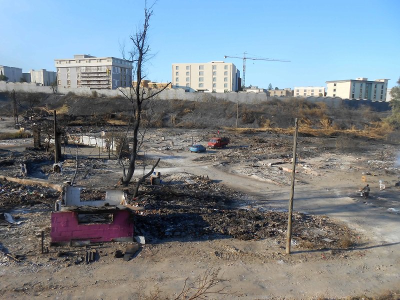 Migrantes a Zia Lisa; rom vogliono ricostruire lì gli accampamenti
