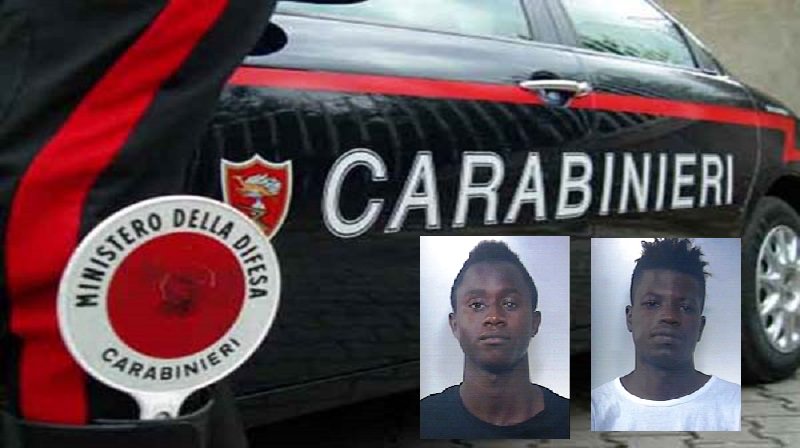 Devastano il centro d’accoglienza e aggrediscono gli operatori, arrestati due extracomunitari