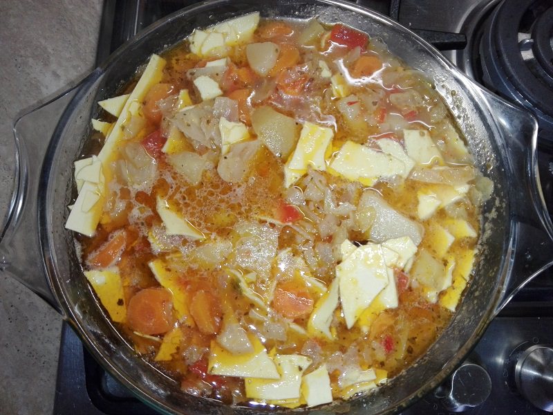Ricetta del giorno: zuppa di verdure e ortaggi con lasagne spezzate