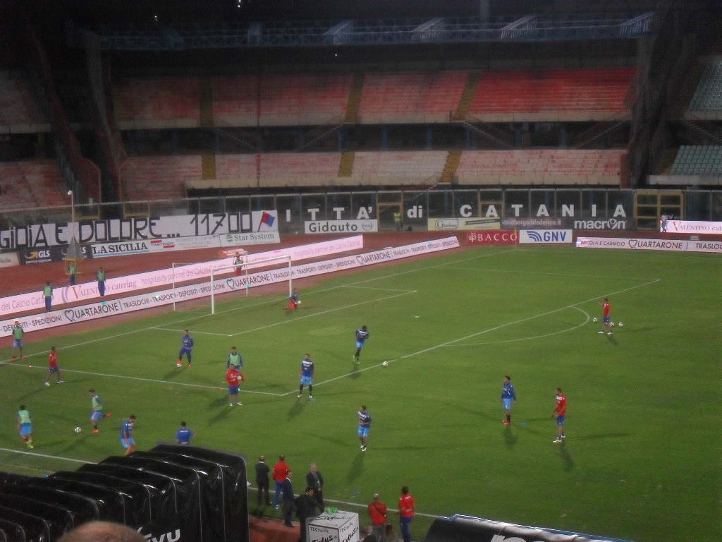 Catania 1-1 Fondi, fischio finale. Rivivi la diretta testuale